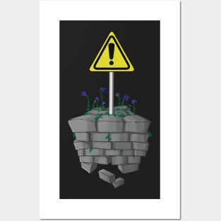 Alarming Brickwork Posters and Art